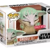 Funko Pop Star Wars: The Mandalorian – Grogu (Baby Yoda) con sopa de calamares Exclusivo de Target