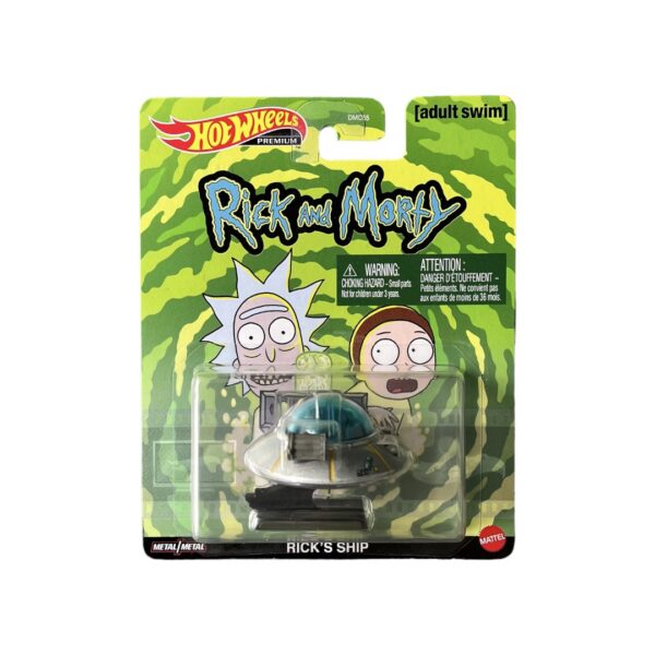 Hot Wheels Nave de Rick and Morty (Rick's Ship)