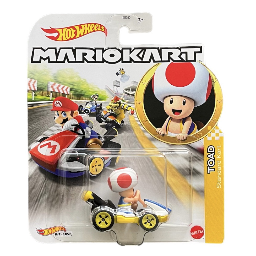 Hot Wheels Mario Kart Toad Unlimited Mx 1013