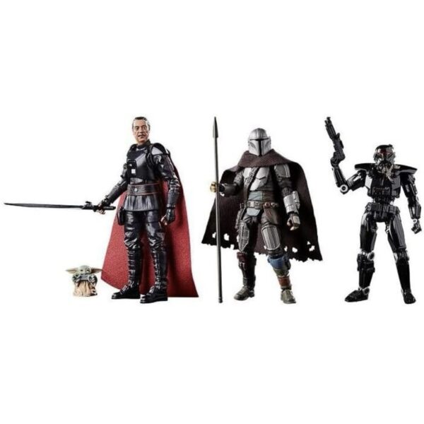 Star Wars Vintage Collection: The  Rescue Set (Mandalorian / Dark Trooper / Grogu / Moff Gideon) - Imagen 5