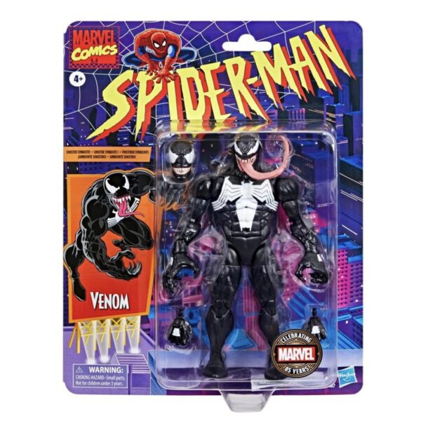 Marvel Legends: Venom Spider Man (85 aniversario)