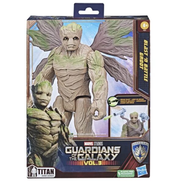 Marvel Titán Hero Series: Groot Battle