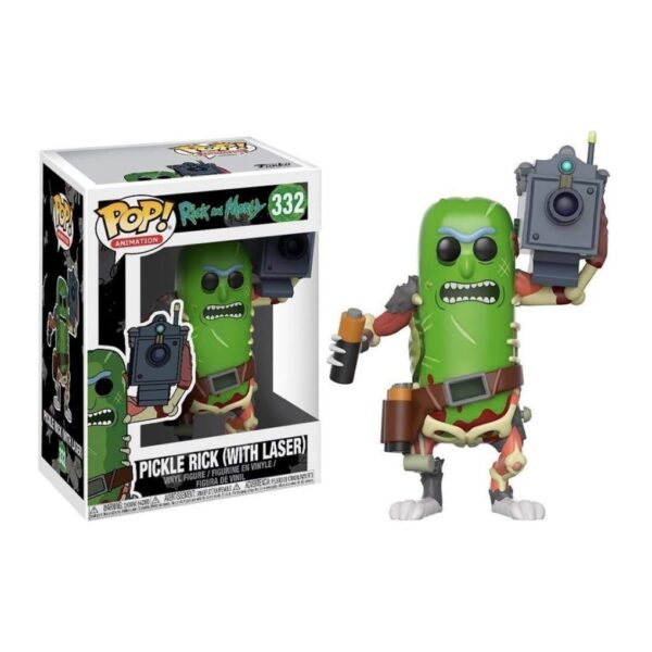 Funko Pop Rick and Morty: Pickle Rick (With Láser)