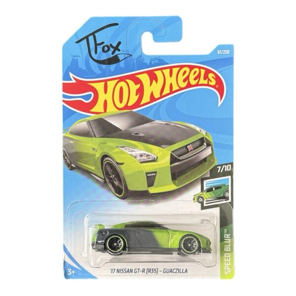 Hot Wheels 17' Nissan GTR R35 (Guaczilla / Fox)