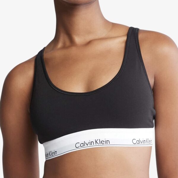 Top Calvin Klein (Bralette / Negro)