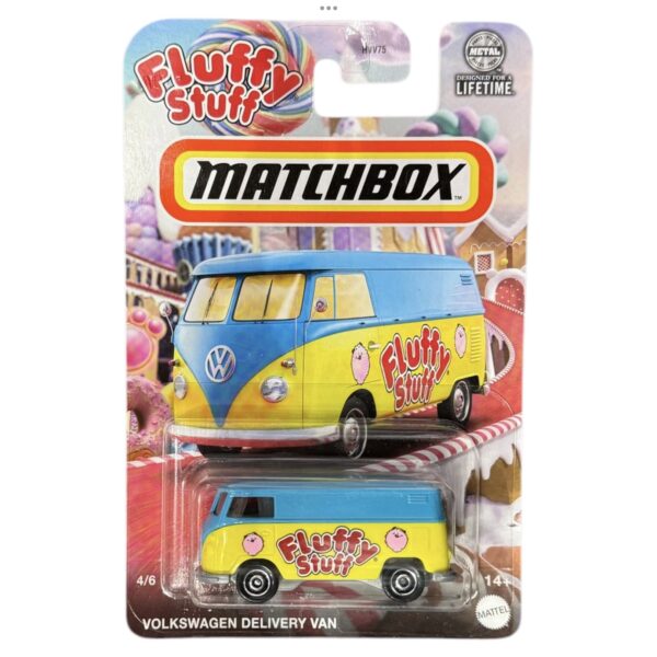 Matchbox Volkswagen Delivery Van (Fluffy Stuff)