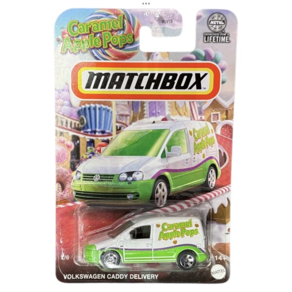 Matchbox Volkswagen Caddy Delivery (Caramel Apple Pops)