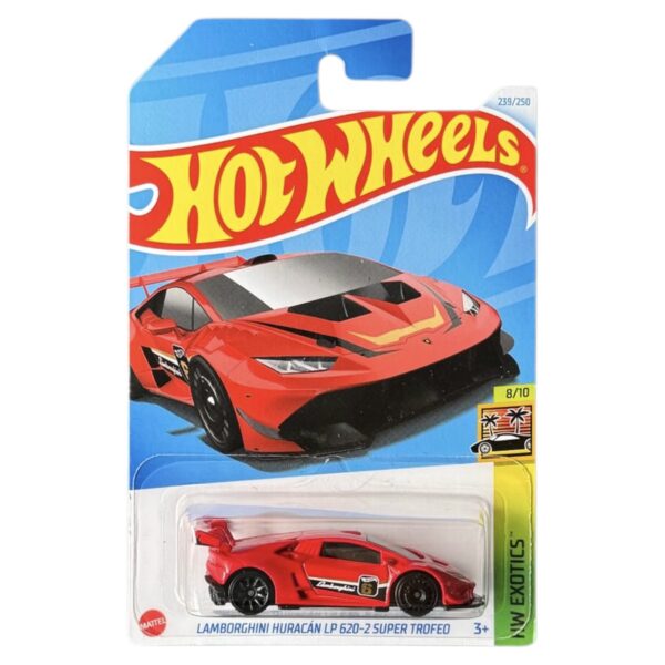 Hot Wheels Lamborghini Huracán LP 620-2 Súper Trofeo (Rojo)