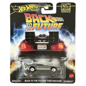 Hot Wheels Premium Delorean Volver al Futuro Maquina del Tiempo (Back To The Future Time Machine)