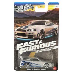 Hot Wheels Nissan Skyline GTR (BNR34 / Rápido y Furioso)