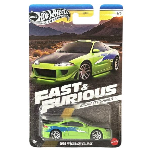 Hot Wheels 1995 Mitsubishi Eclipse (Rápido y Furioso)