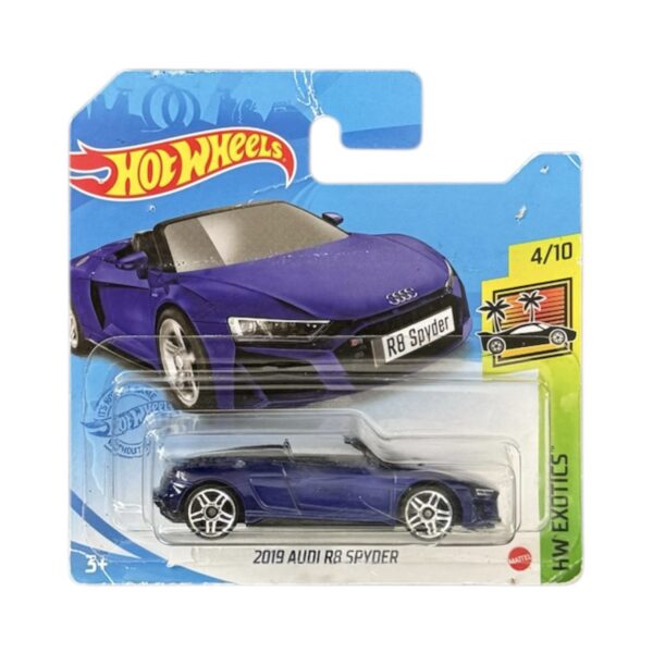 Hot Wheels 2019 Audi R8 Spyder (Morado)