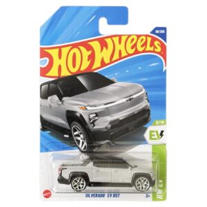 Hot Wheels Silverado EV RST (Gris)