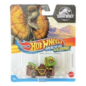Hot Wheels Racer Verse Dilophosaurus (Jurassic World)